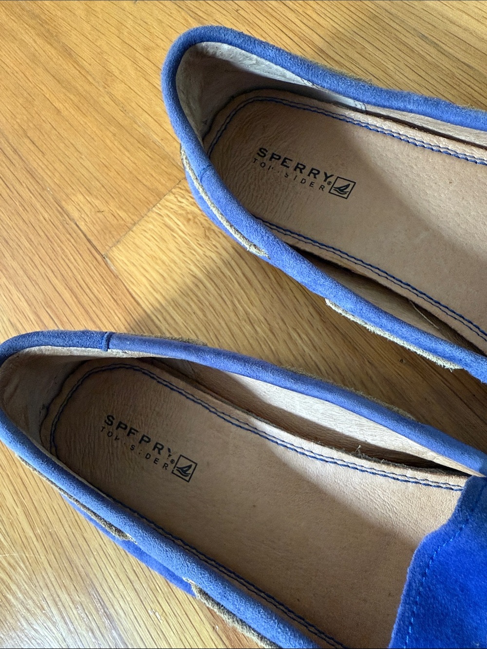 Sperry Women’s Blue Suede Boat Shoes 🚤 | Size 8.5 - Picture 3 of 5